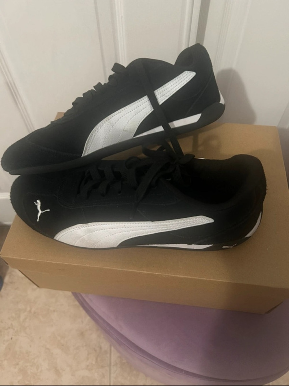 Forever 21 Women’s Black and White Low-Profile Sneakers